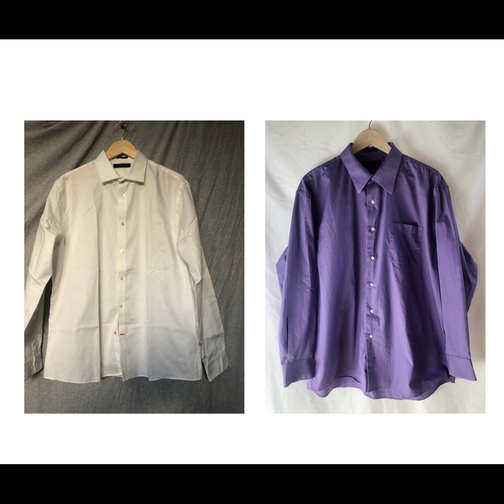 Alexander Julian & Tommy Hilfiger dress shirts